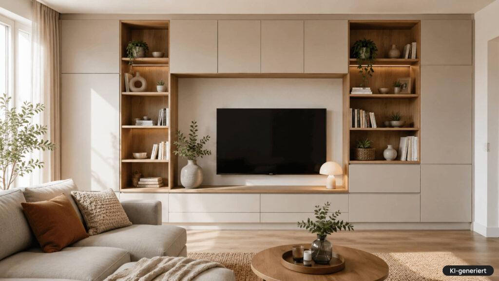 Wohnzimmer planen warum Stauraum oft unterschätzt wird
